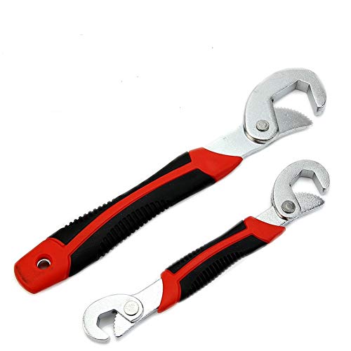 Adjustable Wrench,Adjustable Spanner, Universal Wrench,Quick Multi-function,New Snap'N Grip 9-32mm 2 packs