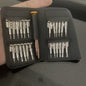 25 in 1 Mini Screwdriver Set with Leather Case,Small Professional Repair Tool Kit for Glasses, Watch, PC, Laptop, Electronic